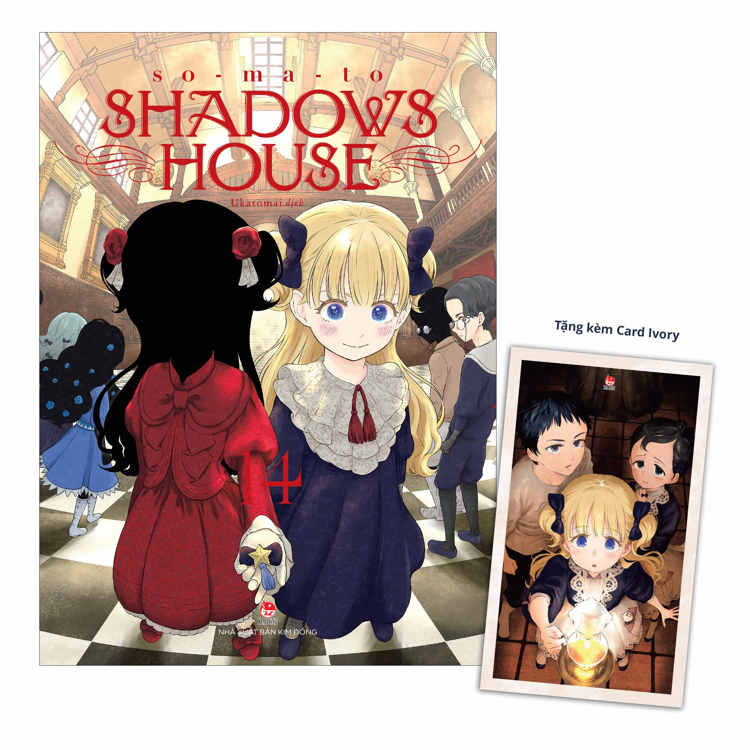 shadows house - tập 14 - tặng kèm card ivory