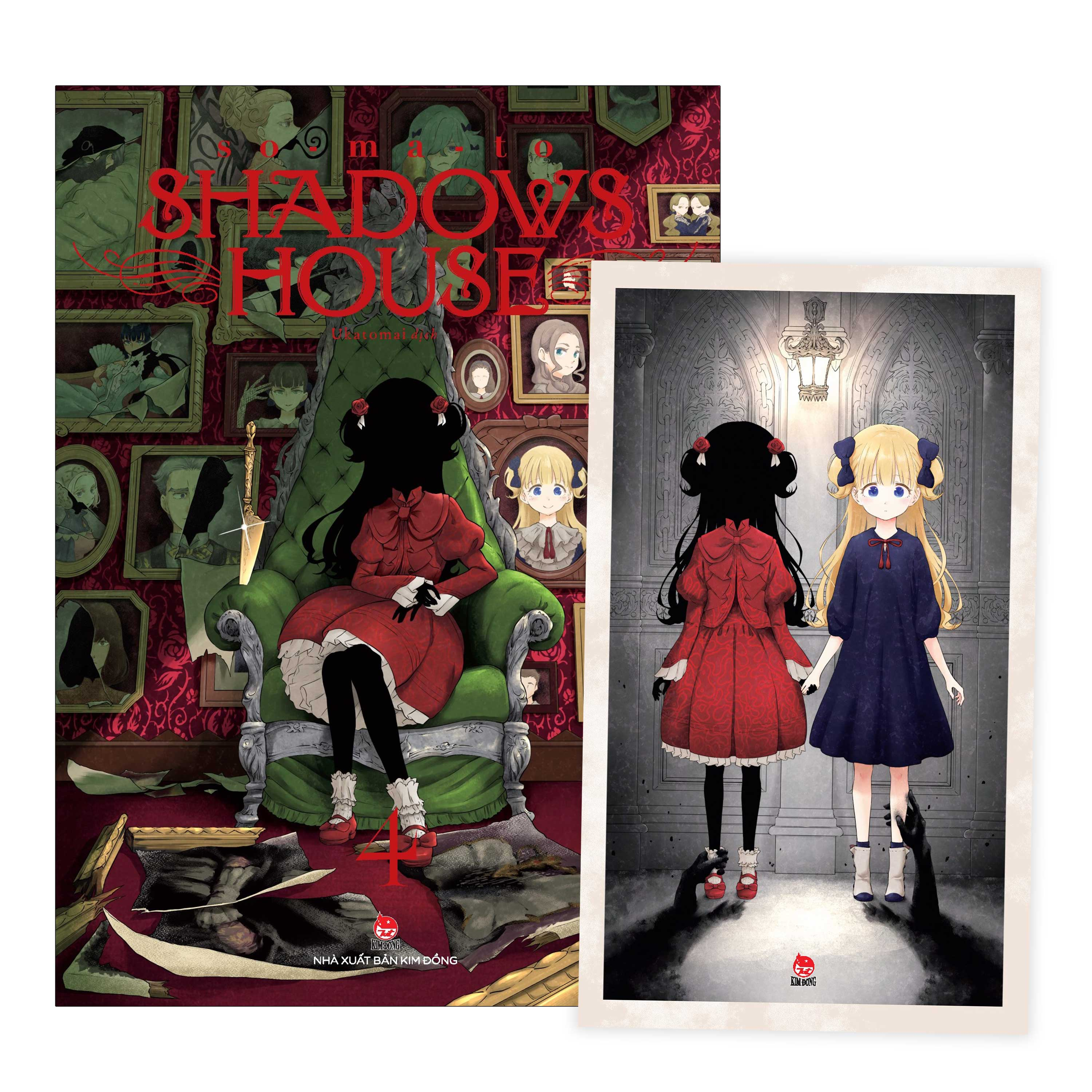 shadows house - tập 4 - tặng kèm card ivory