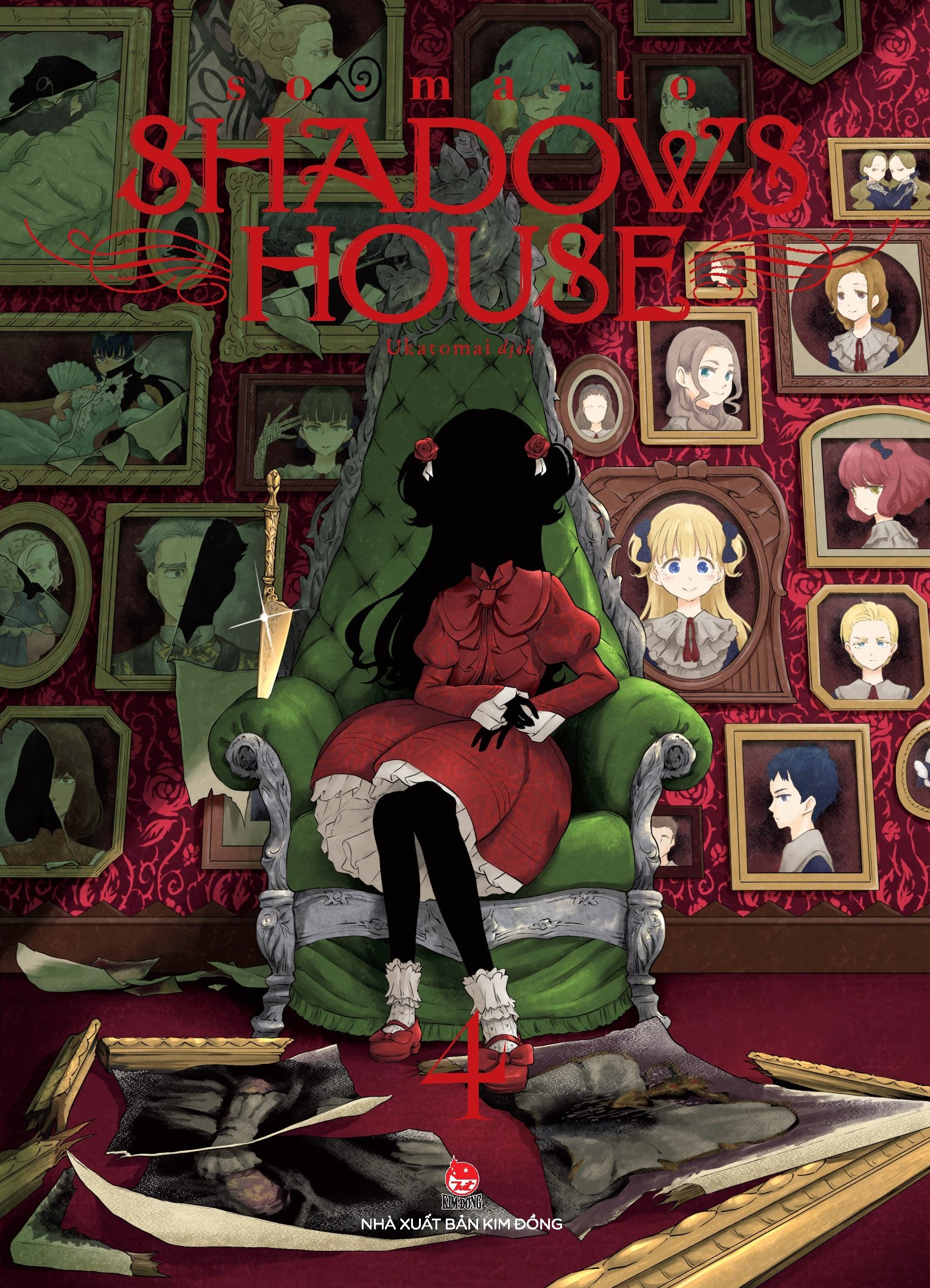 shadows house - tập 4 - tặng kèm card ivory