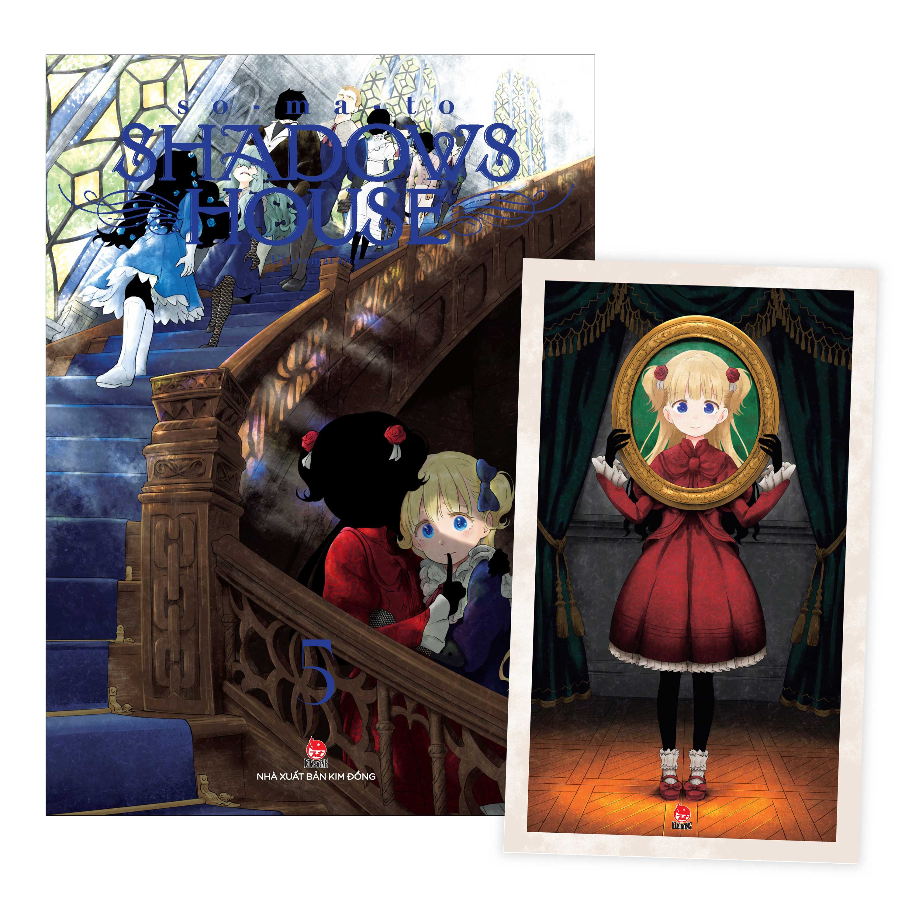 shadows house - tập 5 - tặng kèm card ivory