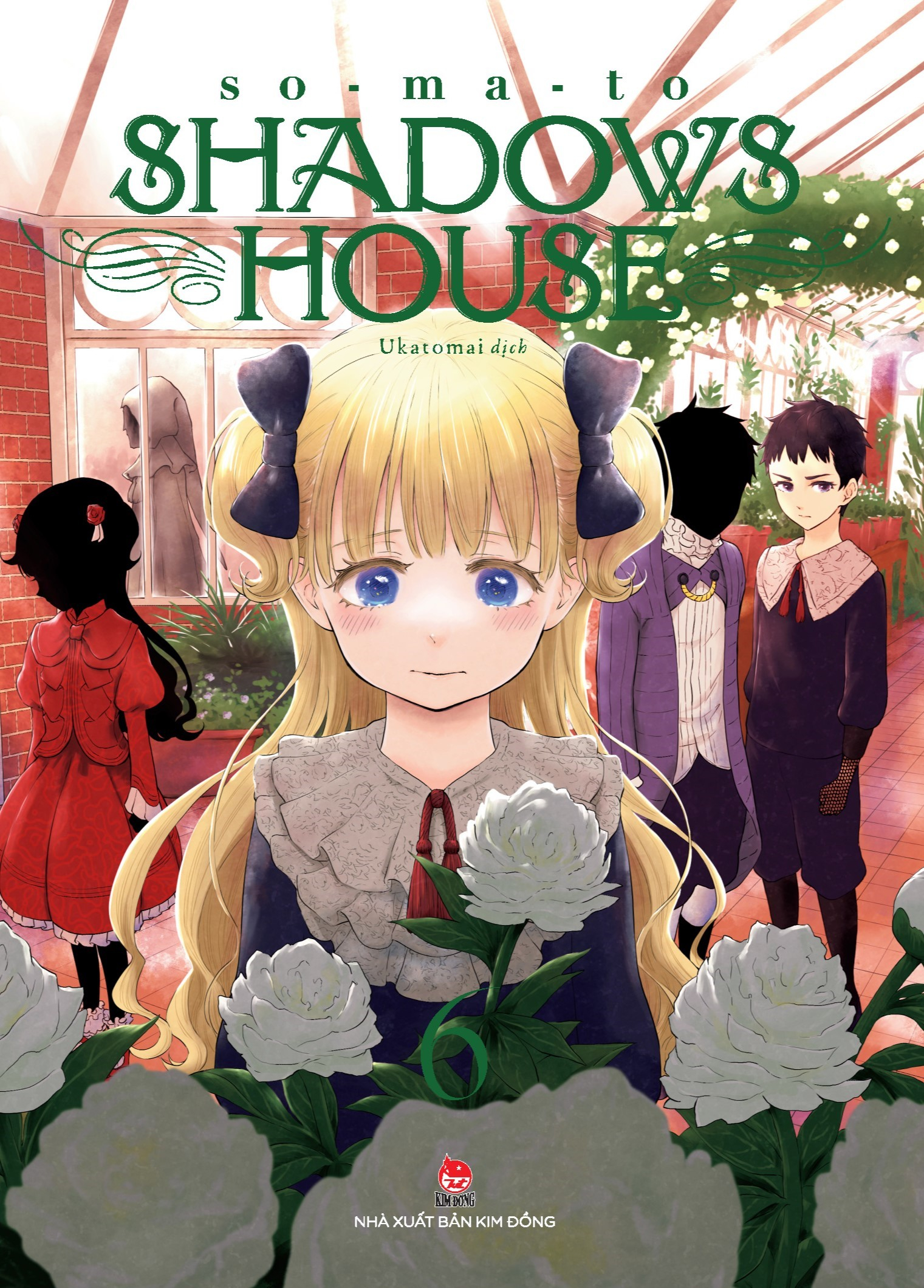 shadows house - tập 6 - tặng kèm card ivory