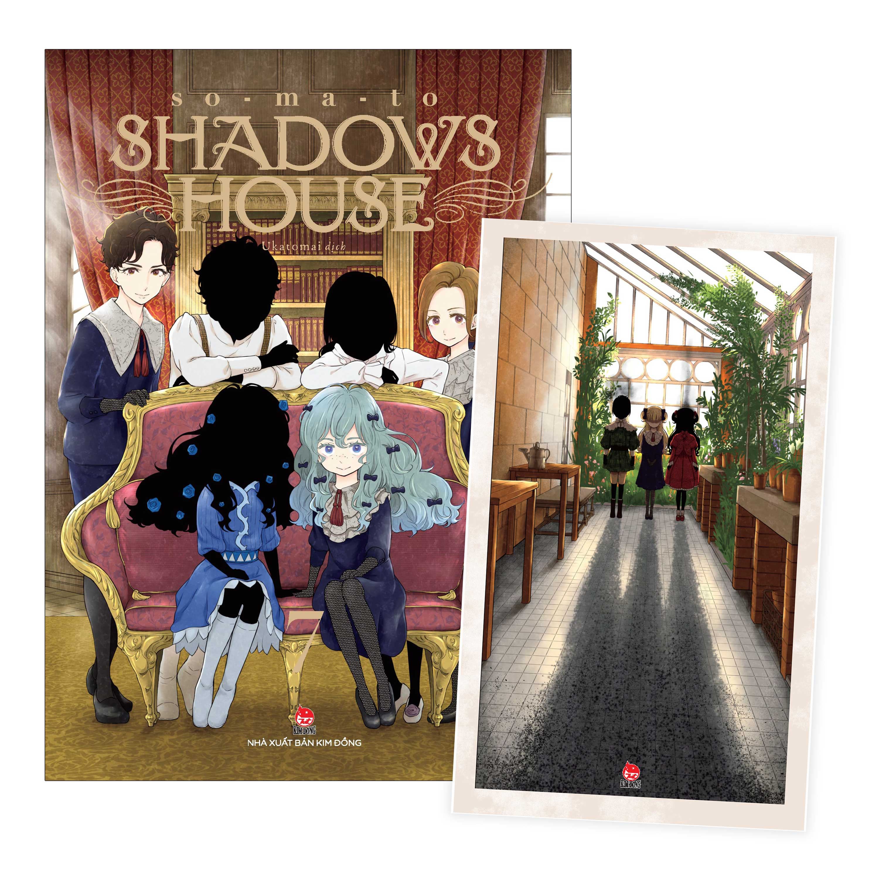 shadows house - tập 7 - tặng kèm card ivory