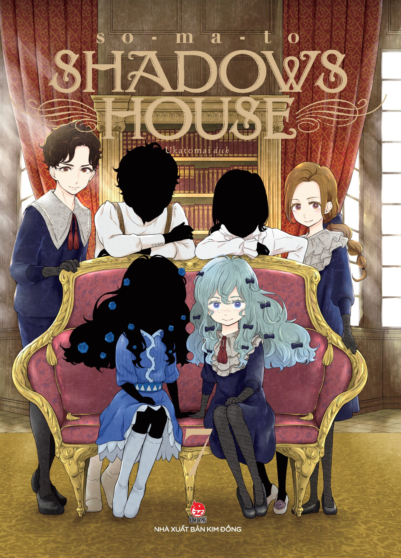 shadows house - tập 7 - tặng kèm card ivory