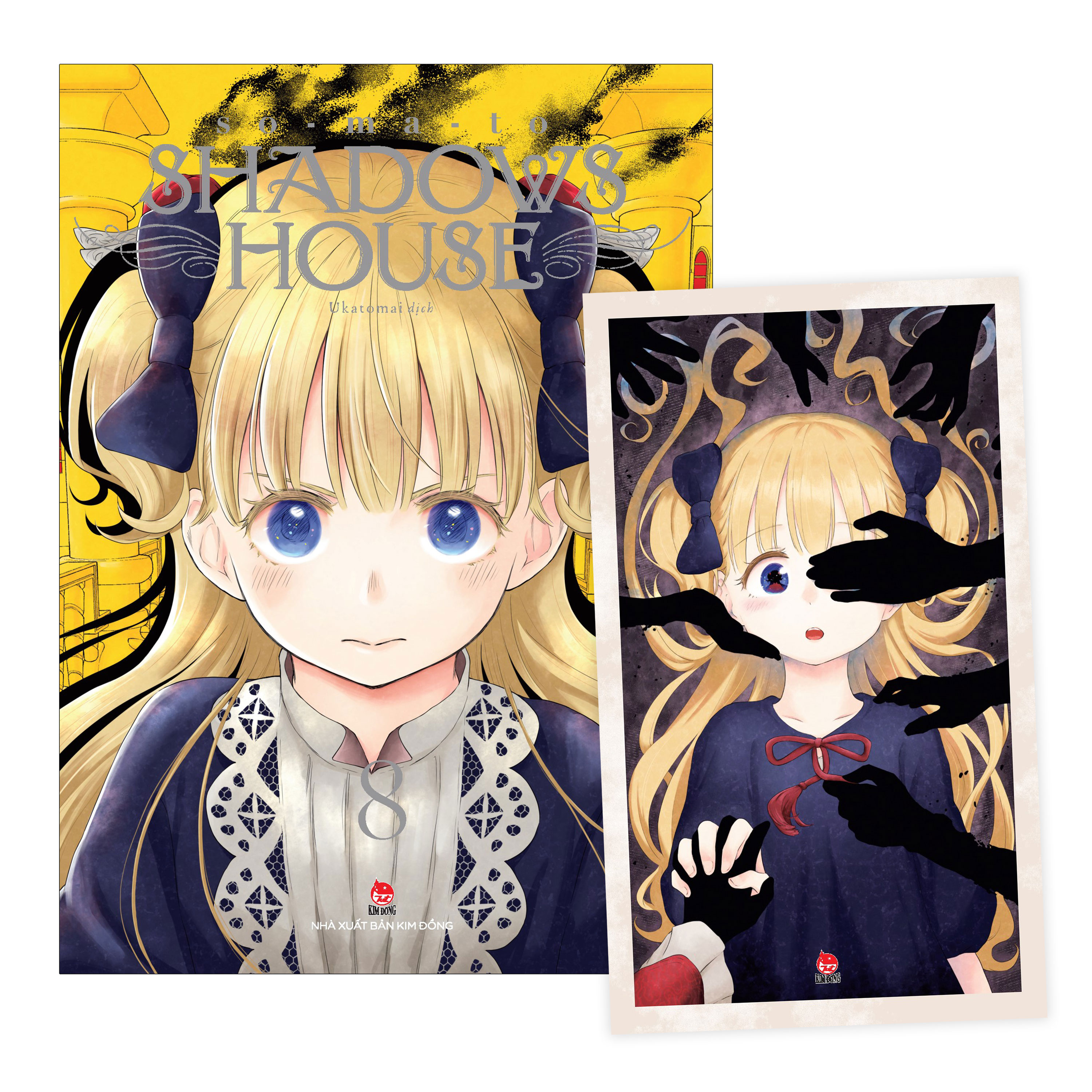 shadows house - tập 8 - tặng kèm card ivory