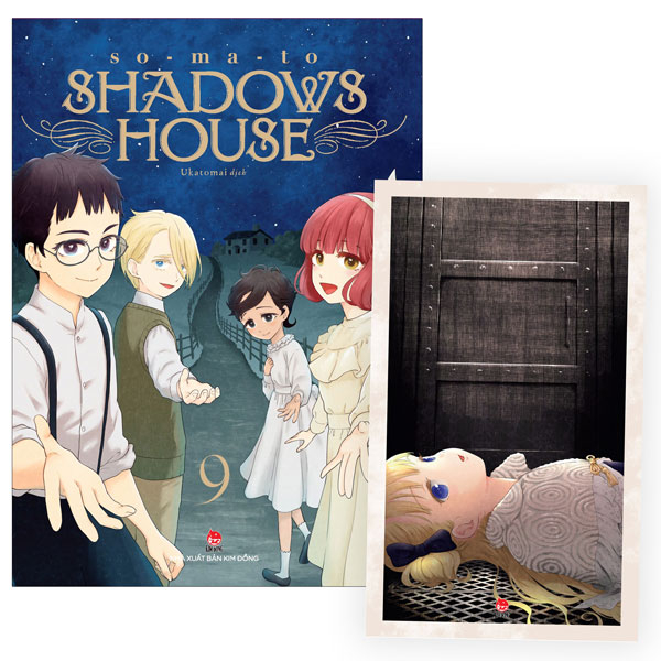 shadows house - tập 9 - tặng kèm card ivory