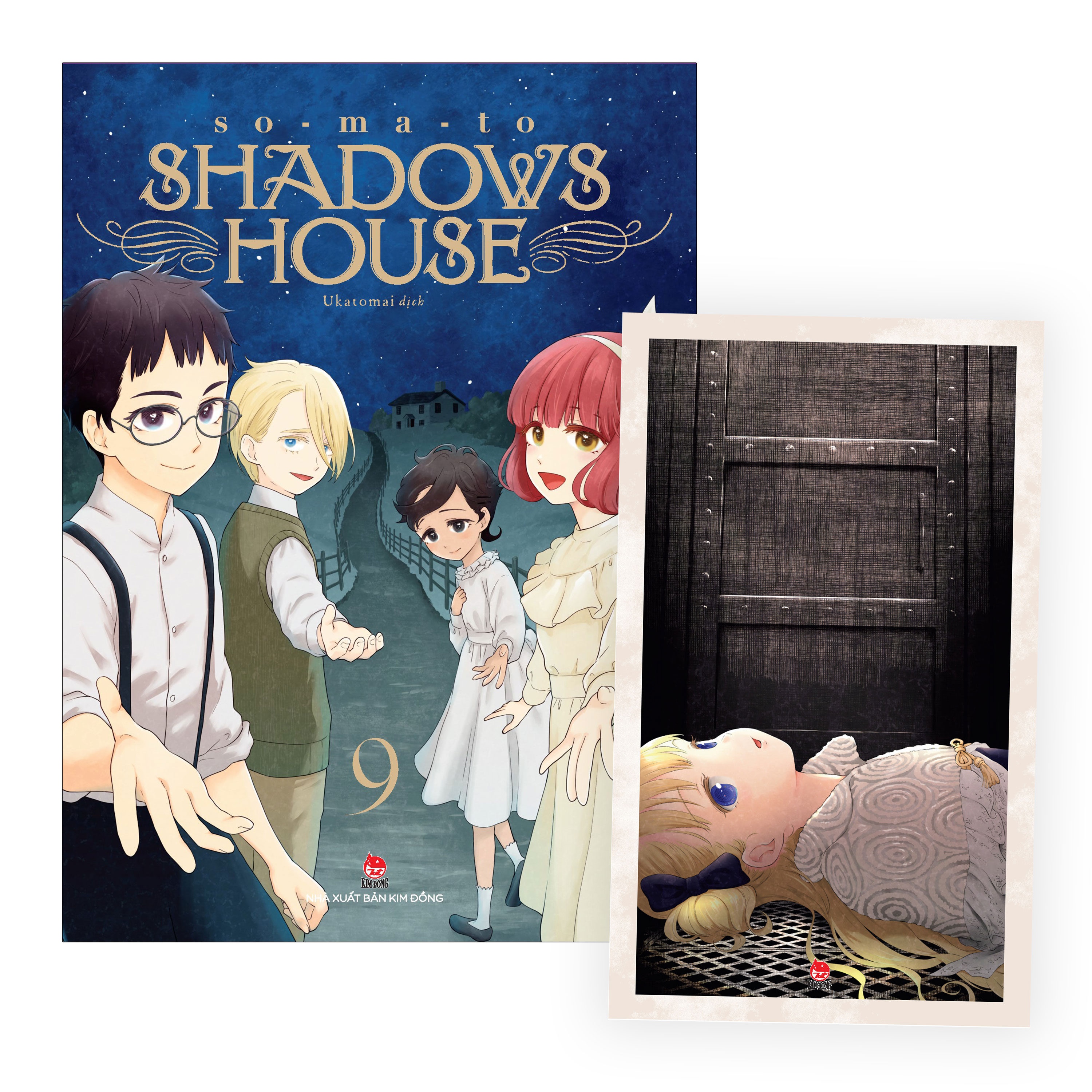 shadows house - tập 9 - tặng kèm card ivory