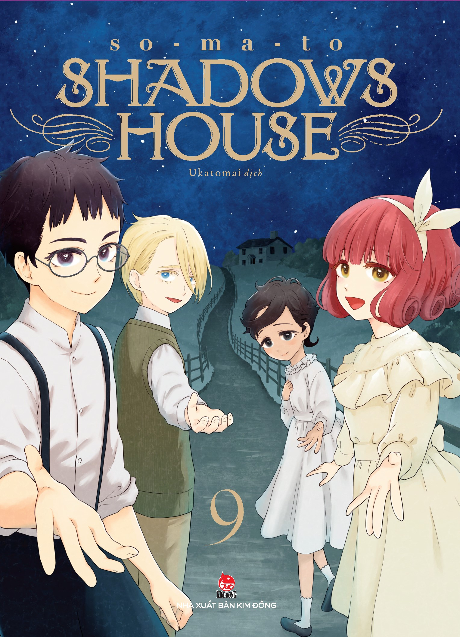 shadows house - tập 9 - tặng kèm card ivory