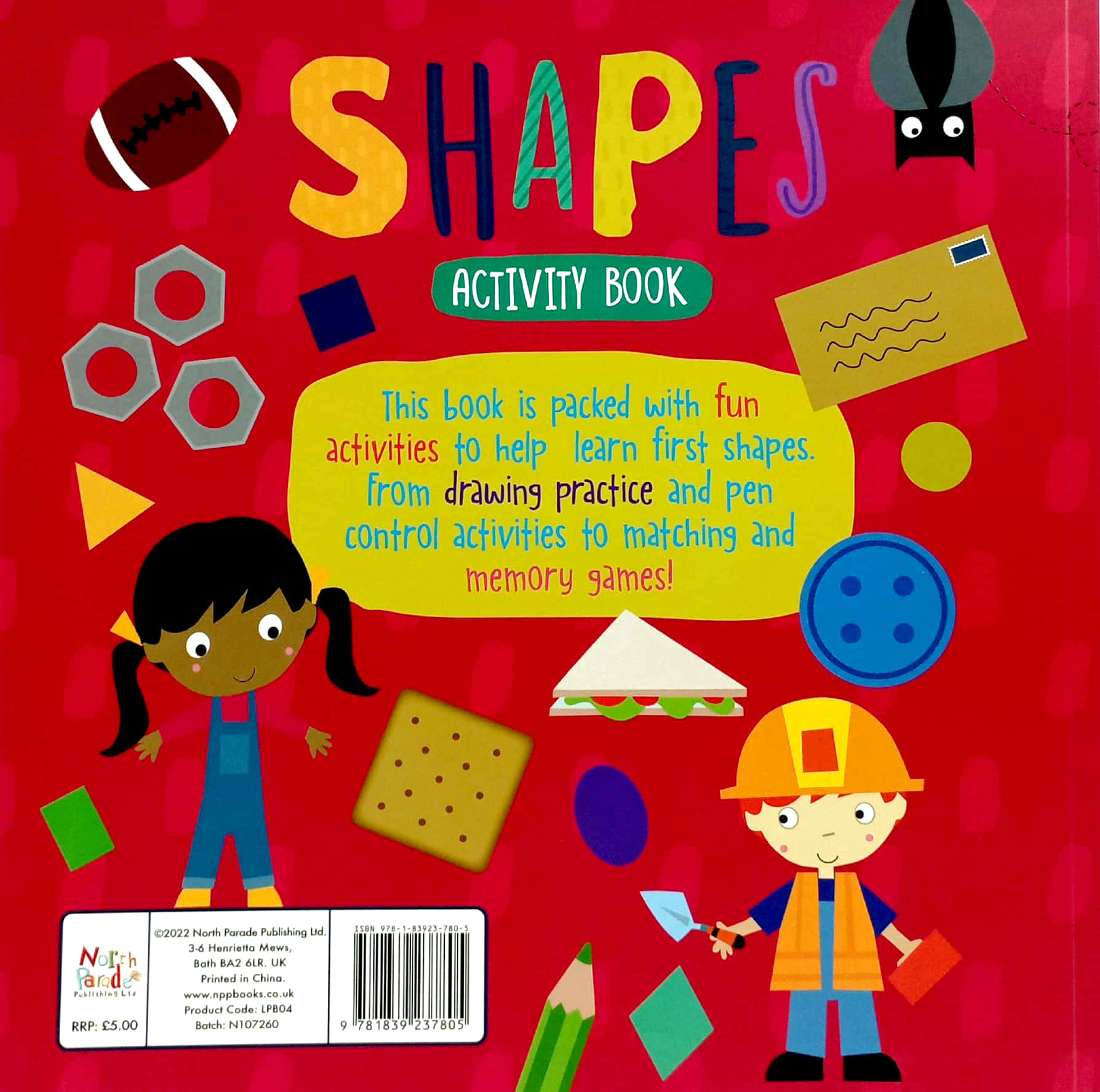 shapes - activity book