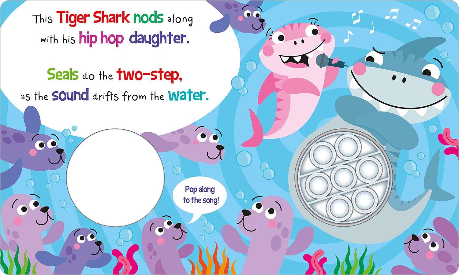 shark rap! (push pop bubble books)