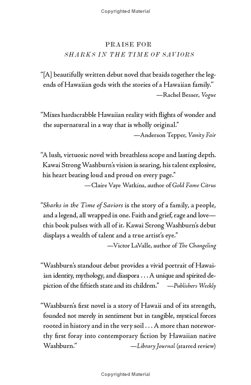 sharks in the time of saviors