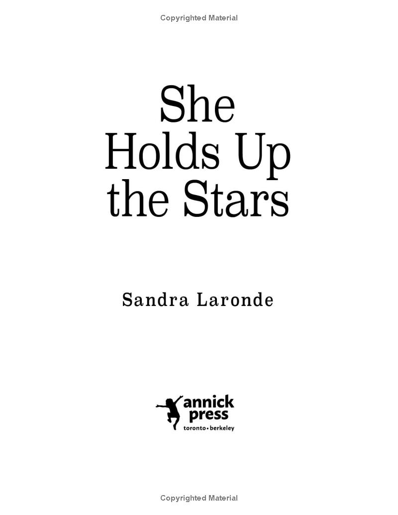 she holds up the stars