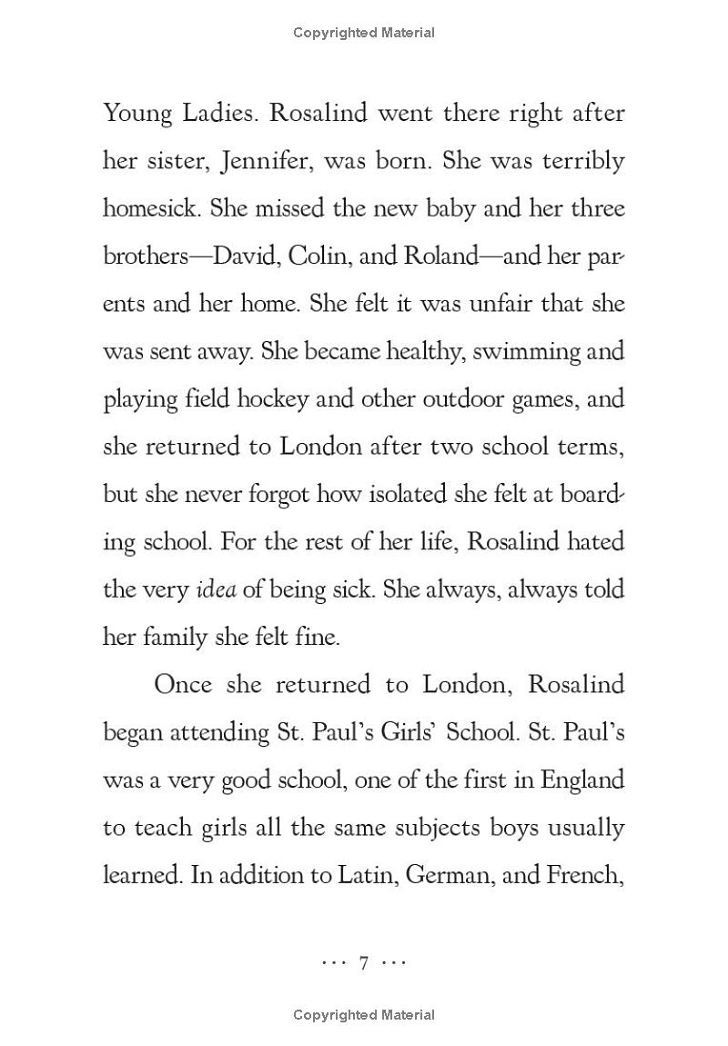 she persisted: rosalind franklin