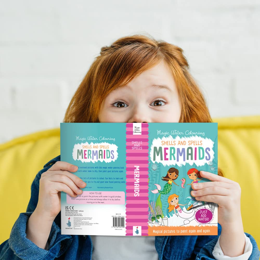 shells and spells - mermaids (magic water colouring)