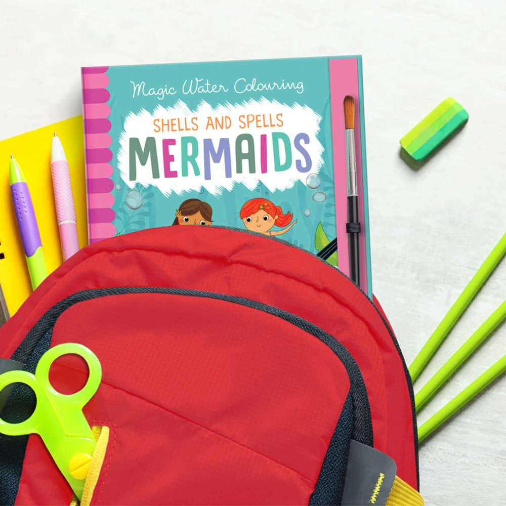 shells and spells - mermaids (magic water colouring)