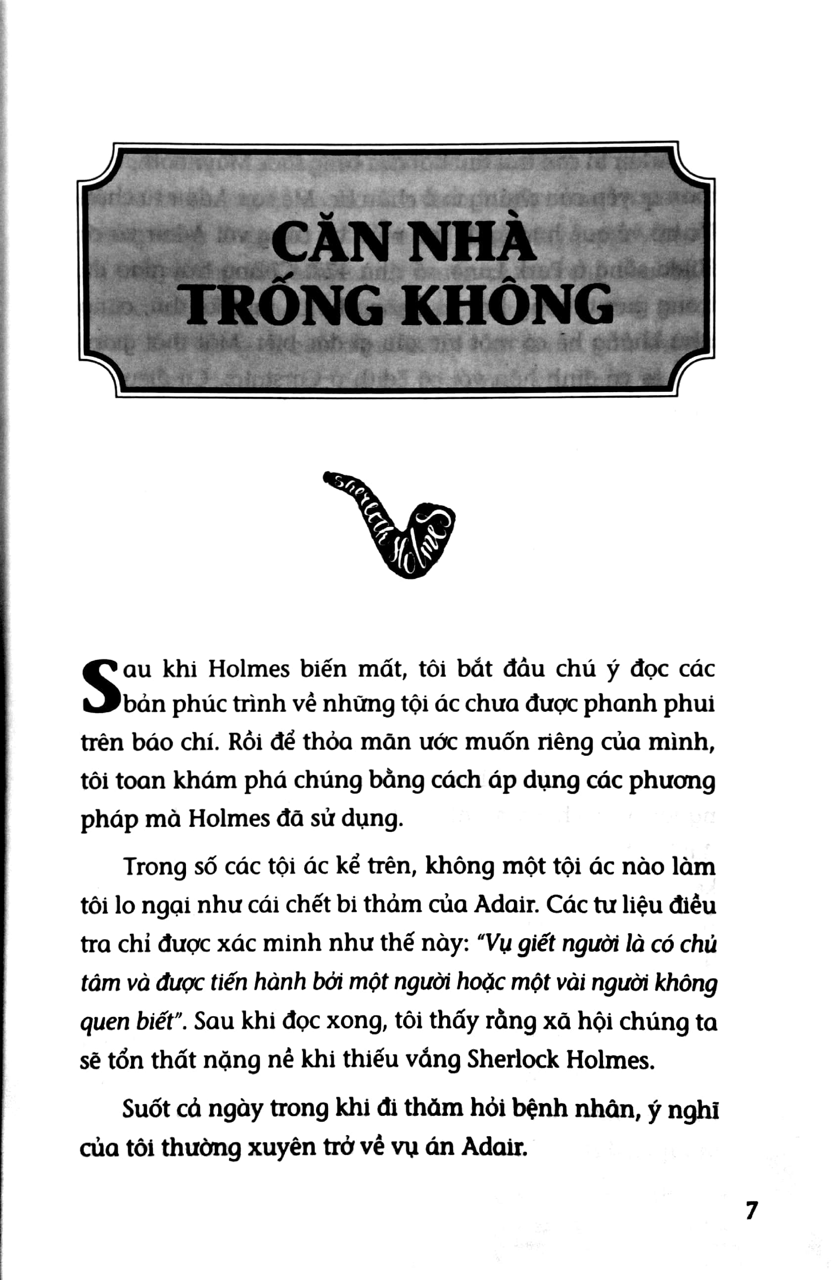 sherlock holmes - kẻ dị dạng