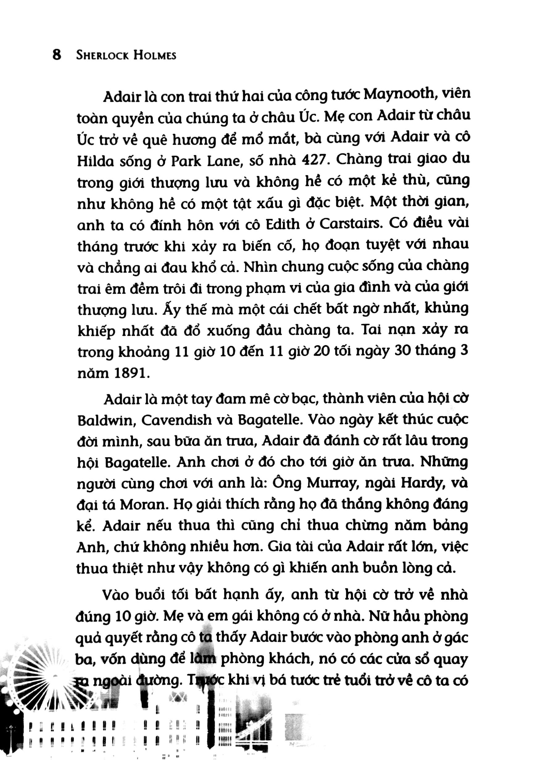 sherlock holmes - kẻ dị dạng