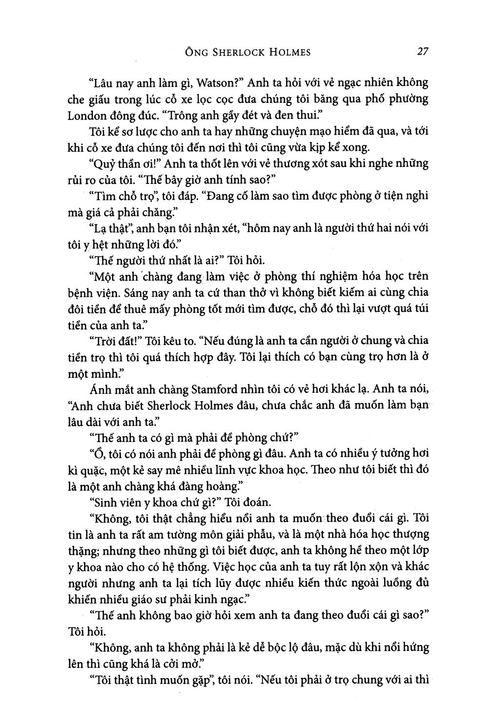 sherlock holmes toàn tập (bộ hộp 3 tập - bìa mềm)