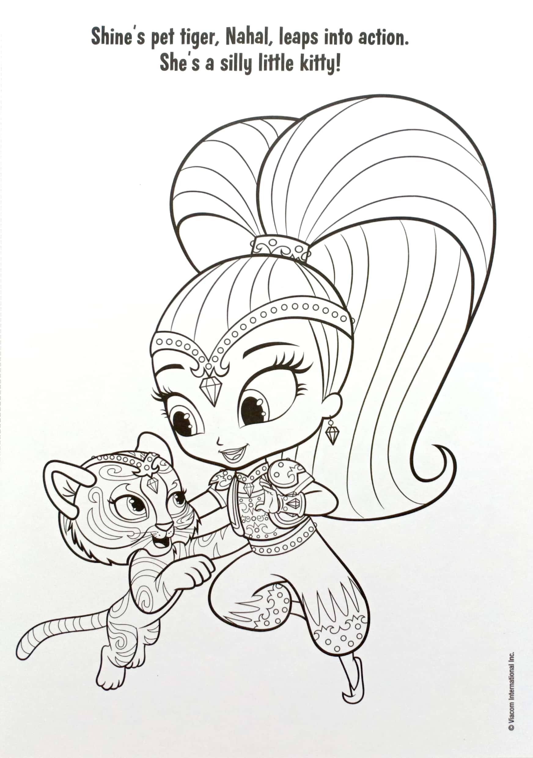 shimmer & shine paint w/ glitt