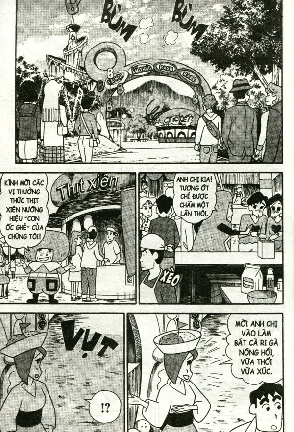 shin - cậu bé bút chì - truyện dài - tập 11 - cuộc giải cứu ẩm thực đường phố (tái bản 2024)