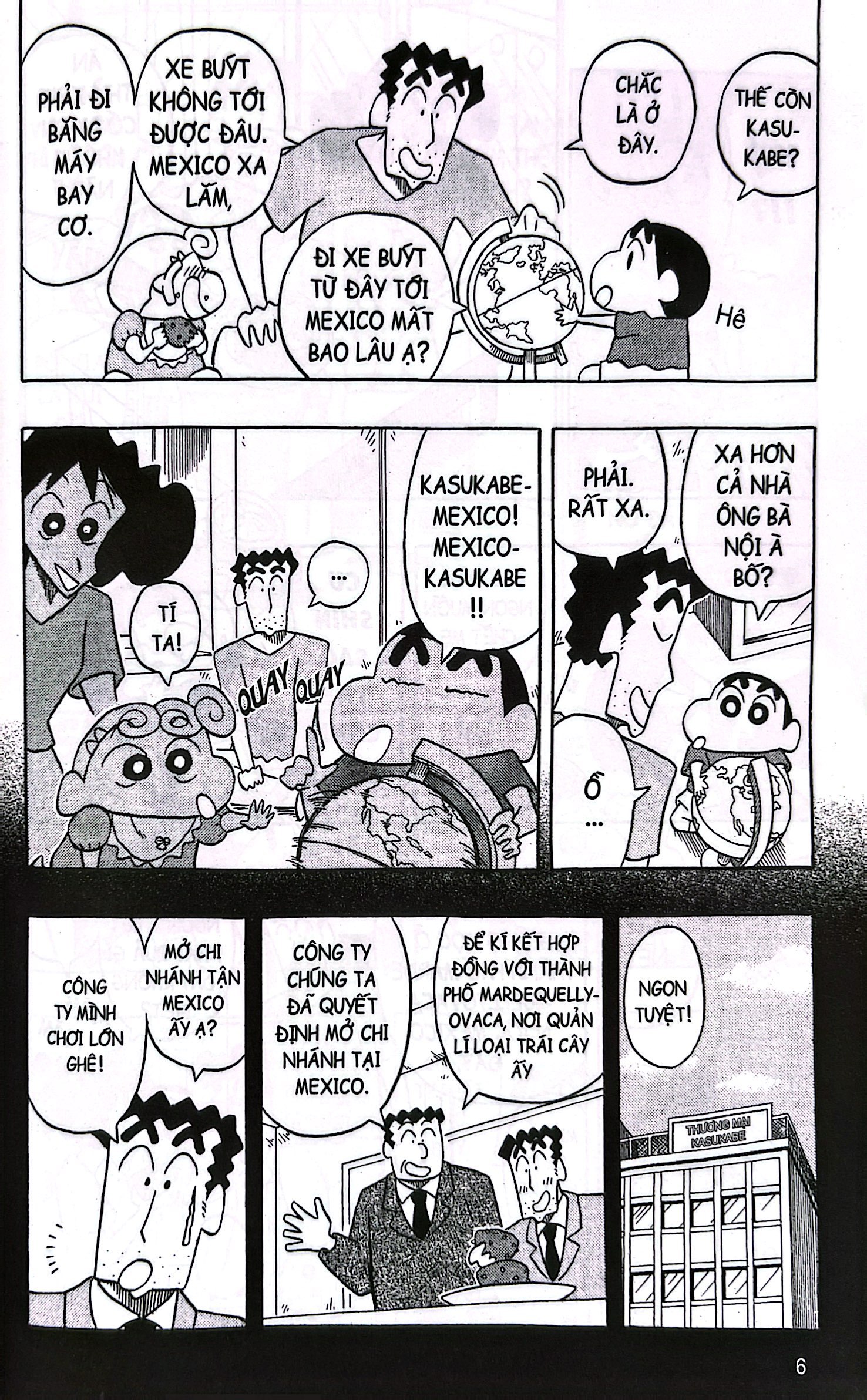 shin - cậu bé bút chì - truyện dài - tập 15 - câu chuyện xuất ngoại và trận chiến xương rồng