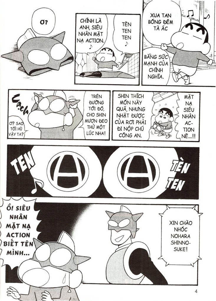 shin - cậu bé bút chì - truyện dài - tập 5 - điệp vụ hoàng kim (tái bản 2024)