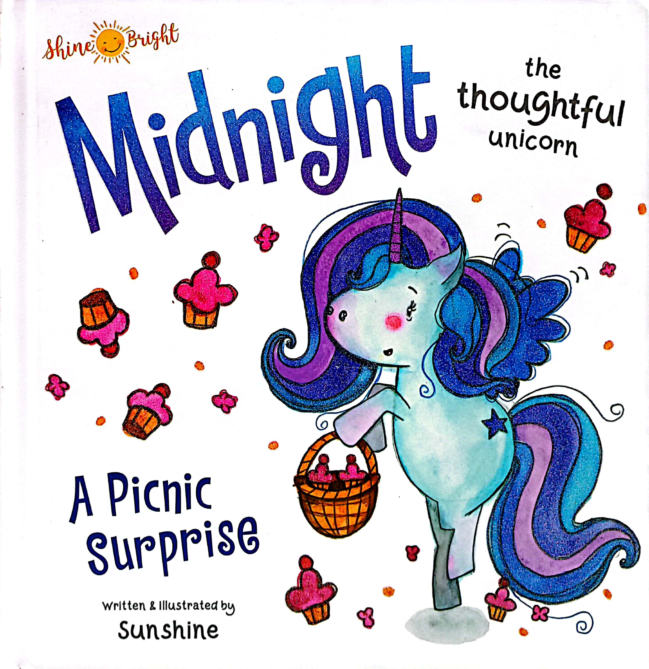 shine bright midnight - the thoughtful unicorn: a picnic surprise