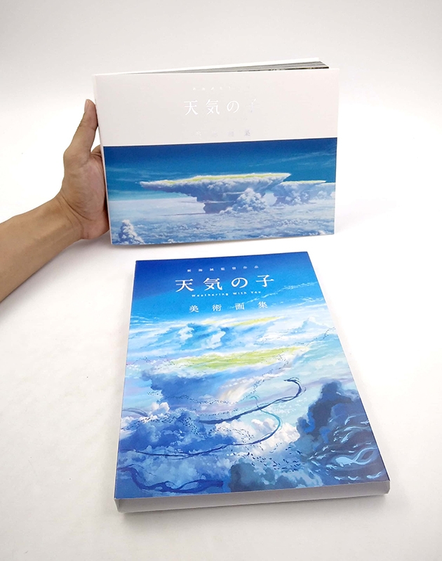 shinkai makoto kantoku sakuhin tenki no ko bijutsu gashuu