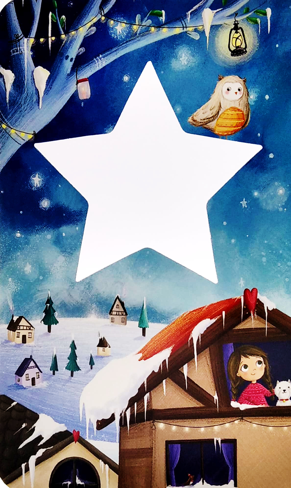 shiny shapes: my christmas star