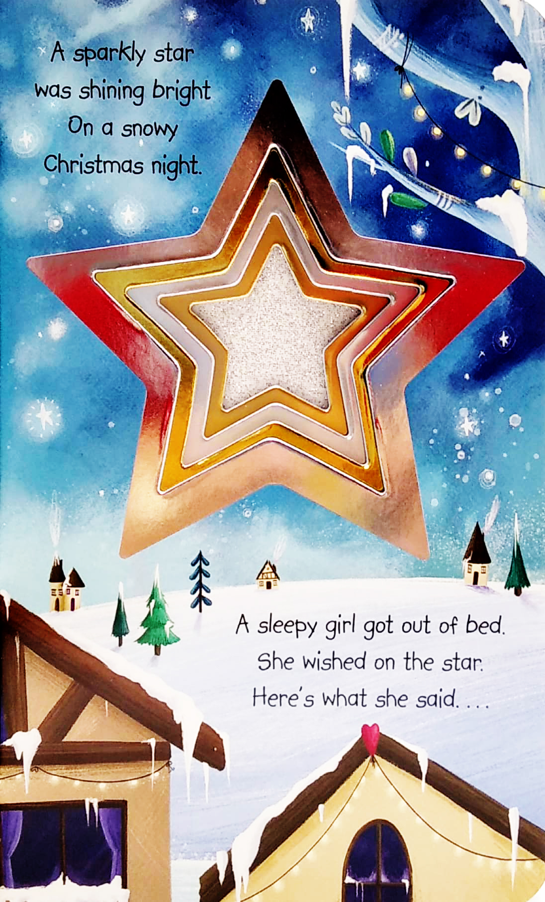 shiny shapes: my christmas star