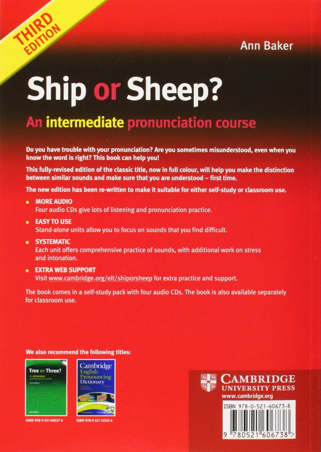ship or sheep? an intermediate pronunciation course 3rd edition