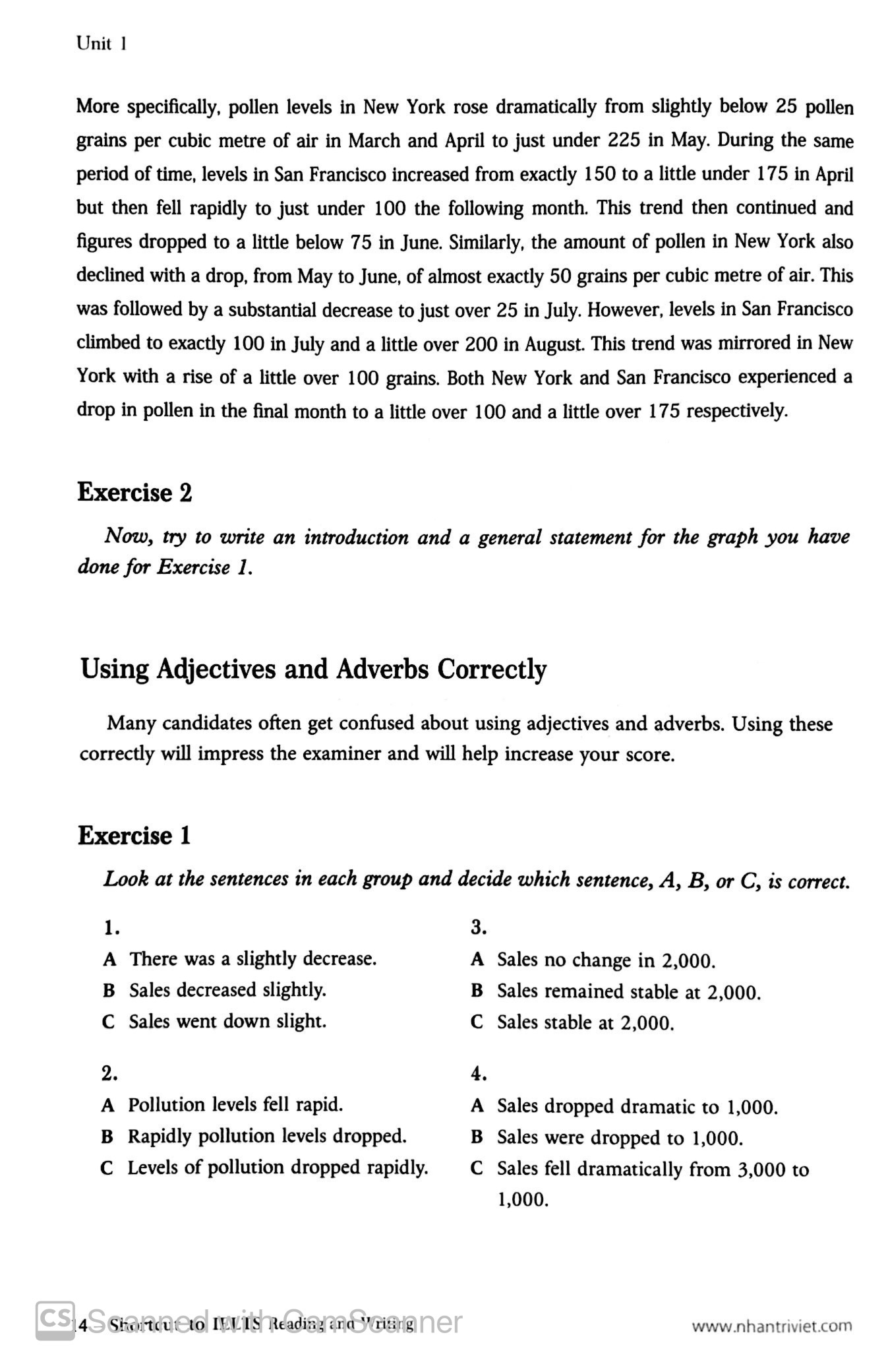 shortcut to ielts - reading & writing