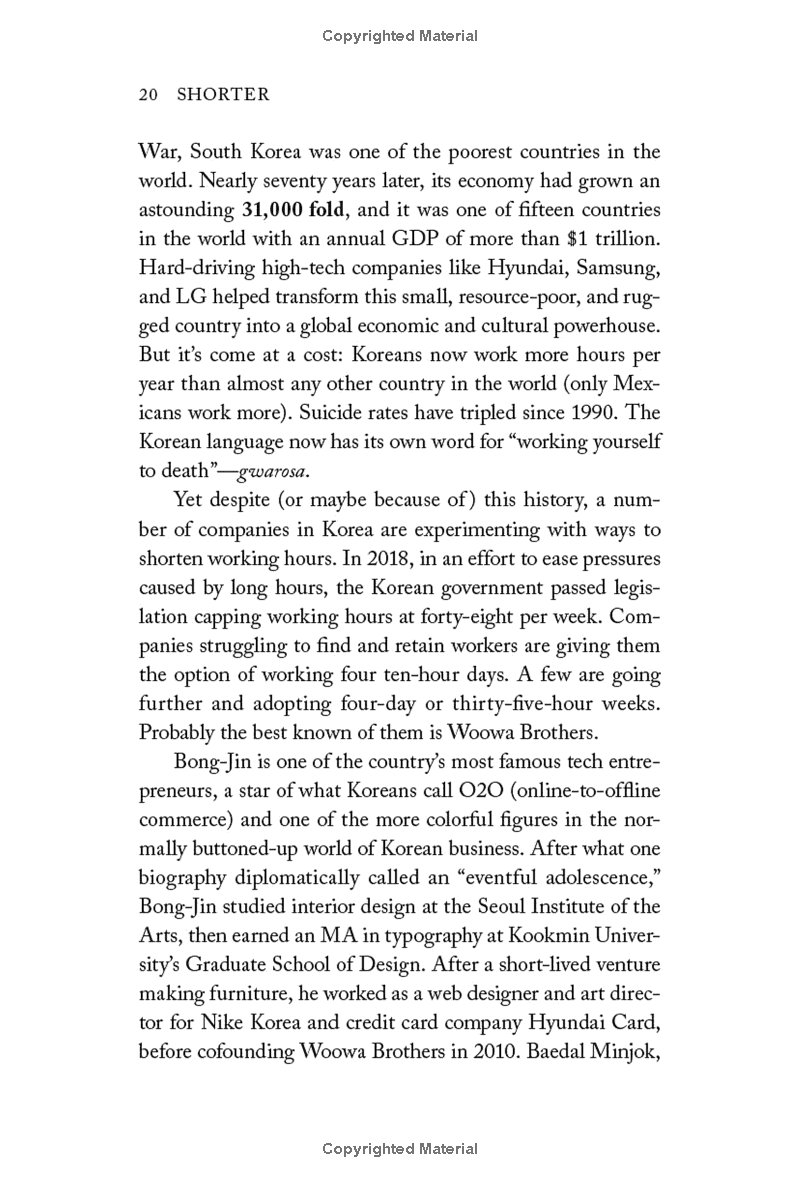 shorter: redesign your work and reclaim your time