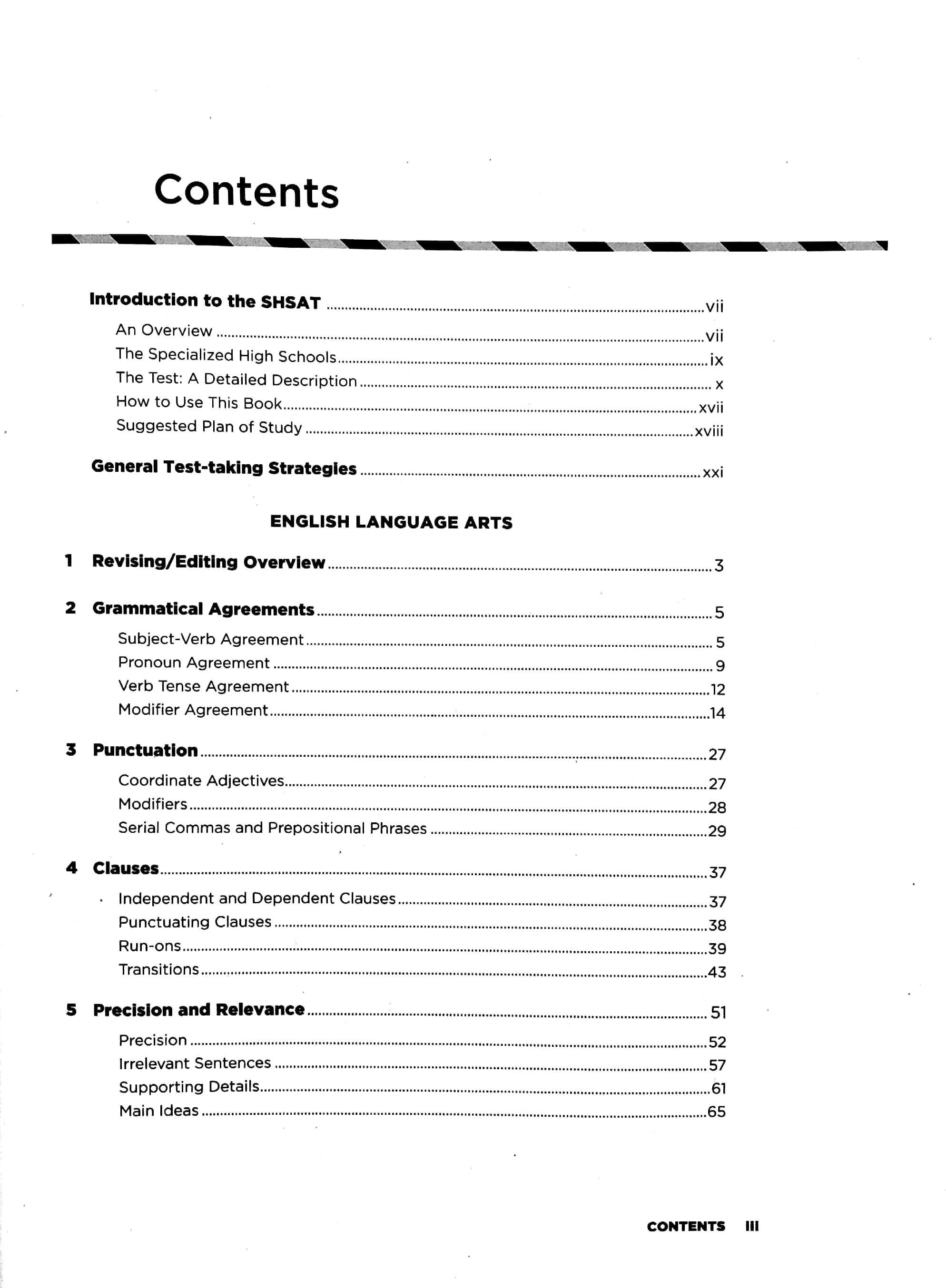 shsat: new york city specialized high schools admissions test (barron's test prep)
