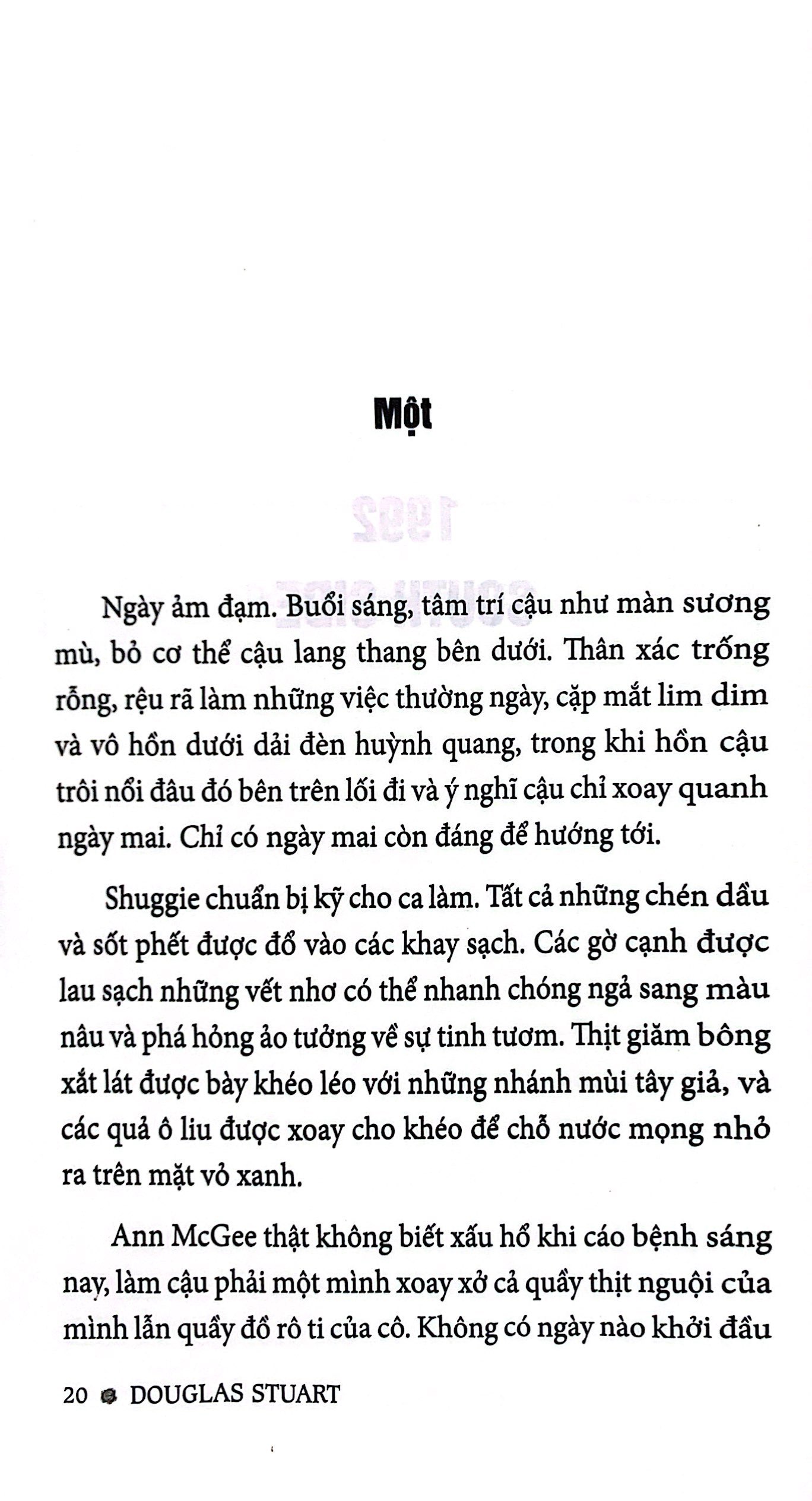 shuggie bain - chiếc linh hồn nhỏ