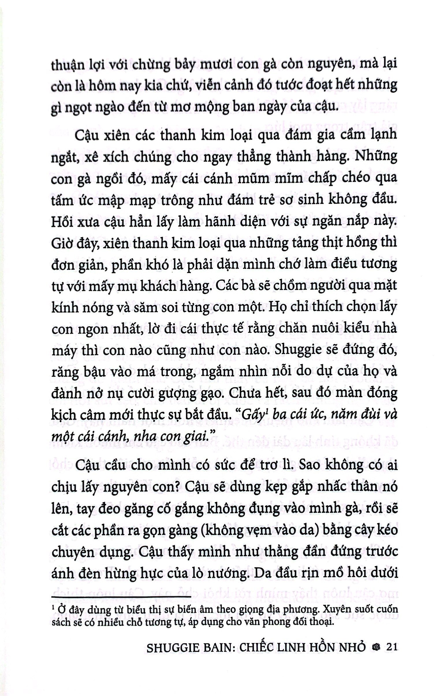 shuggie bain - chiếc linh hồn nhỏ