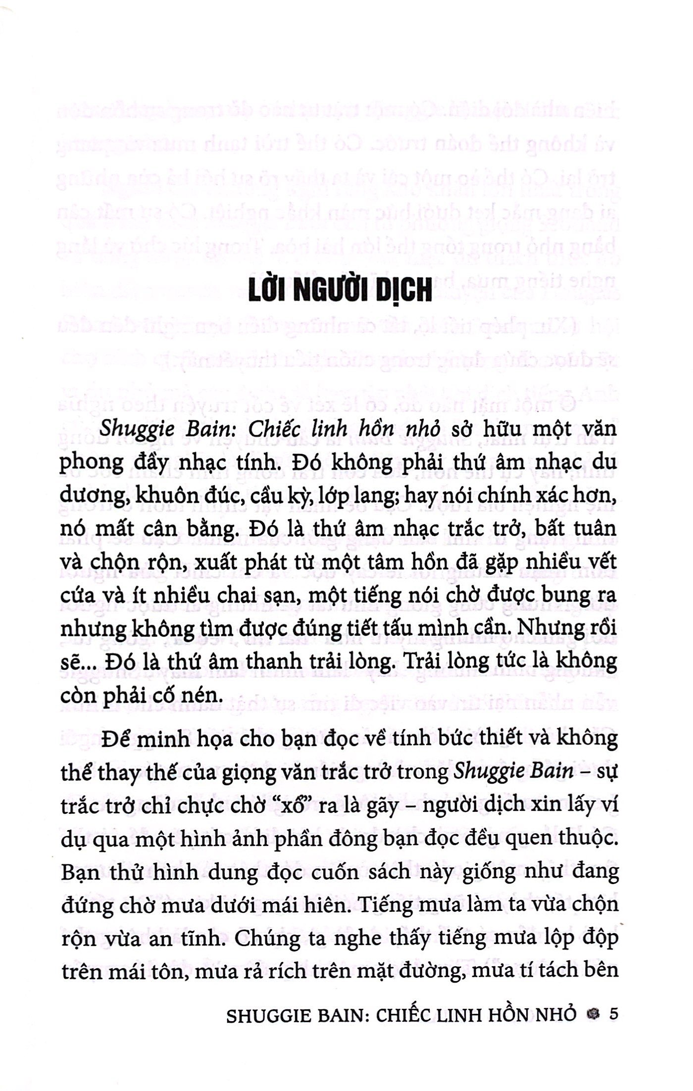 shuggie bain - chiếc linh hồn nhỏ