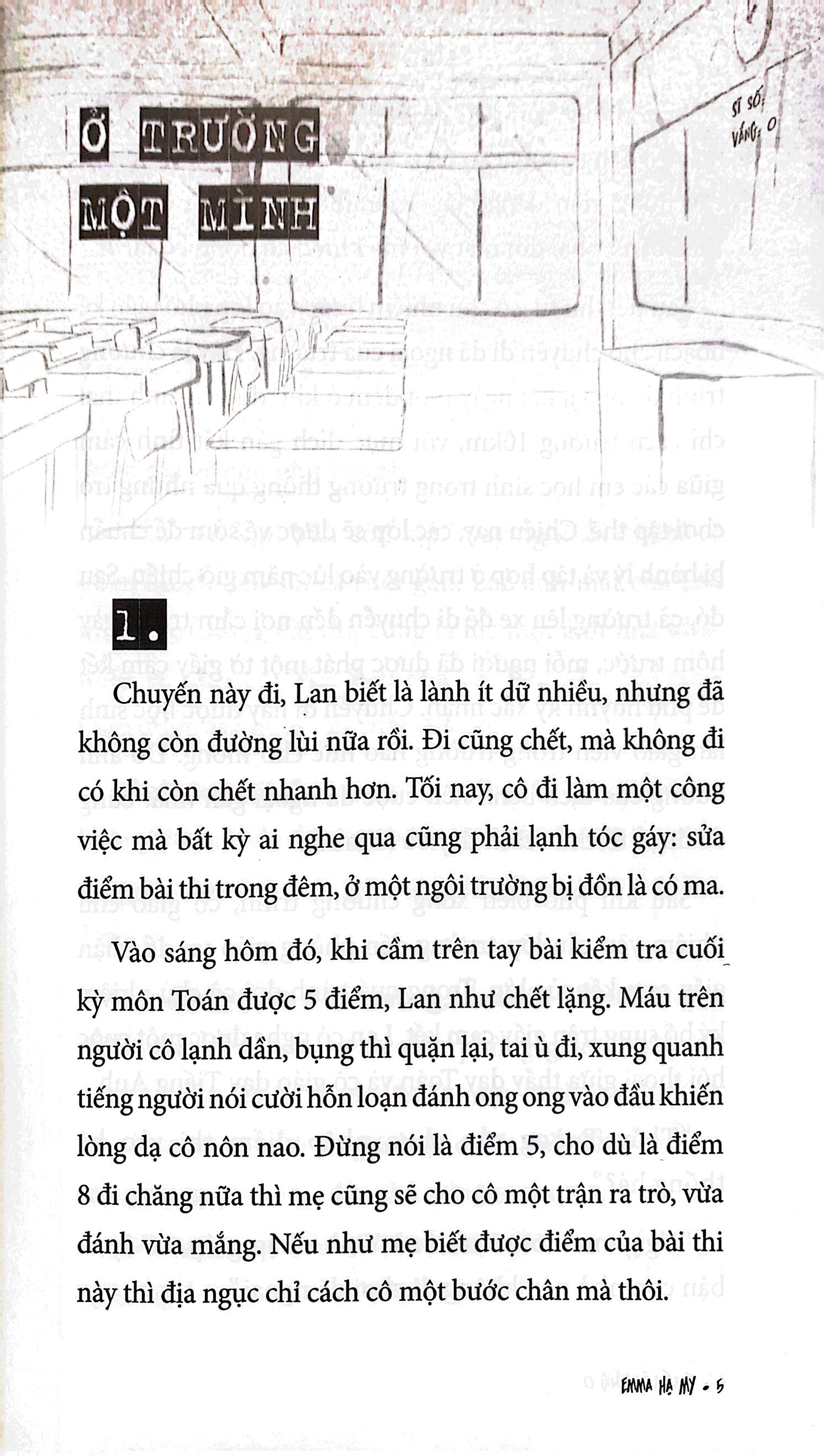 sĩ số lớp vắng 0