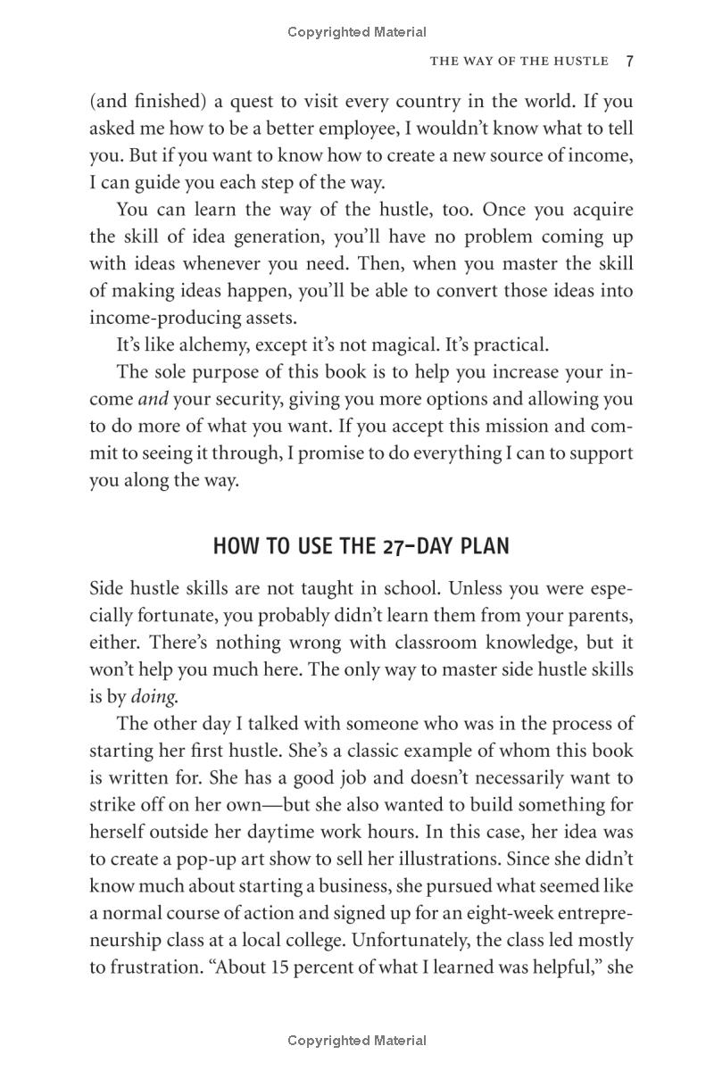 side hustle: build a side business and make extra money - without quitting your day job