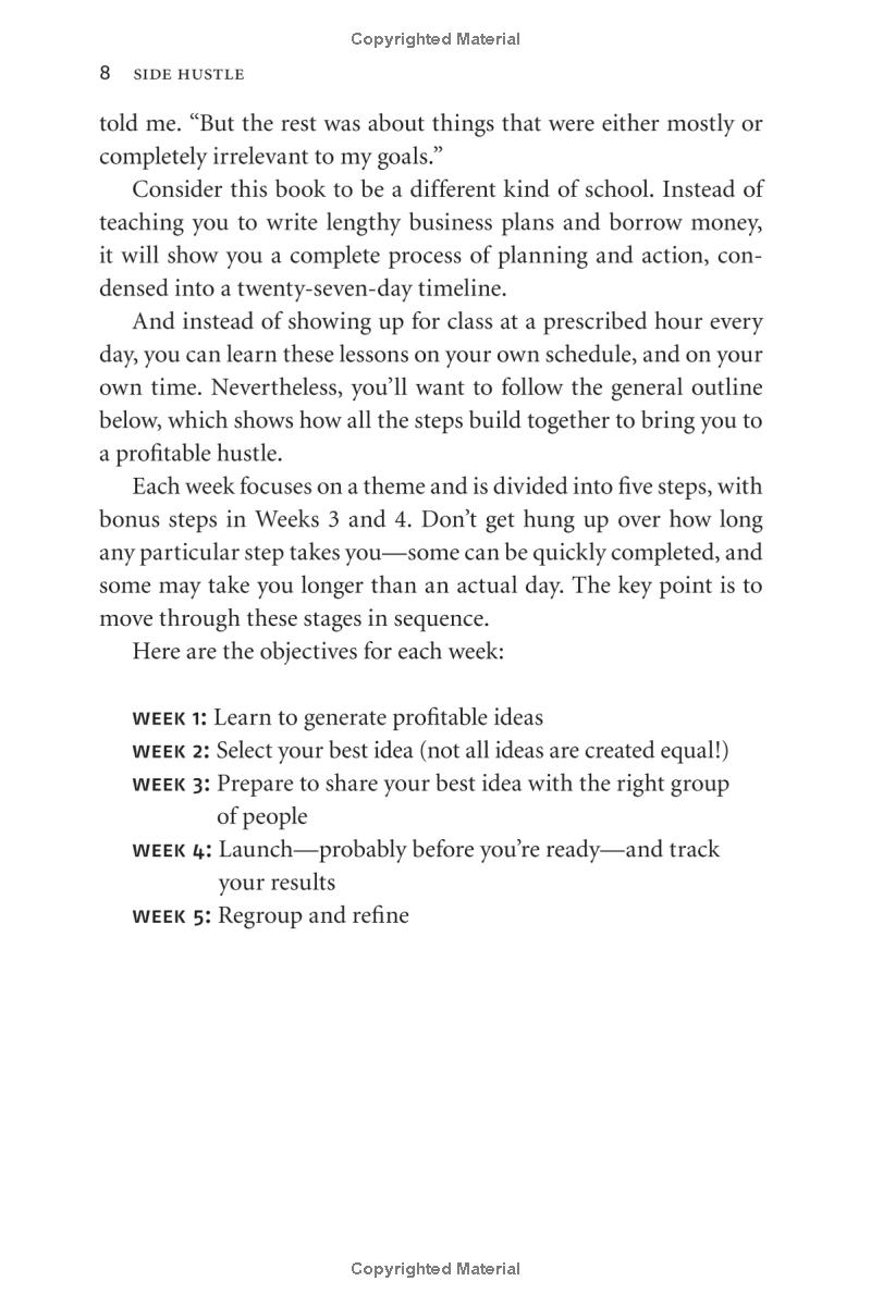 side hustle: build a side business and make extra money - without quitting your day job