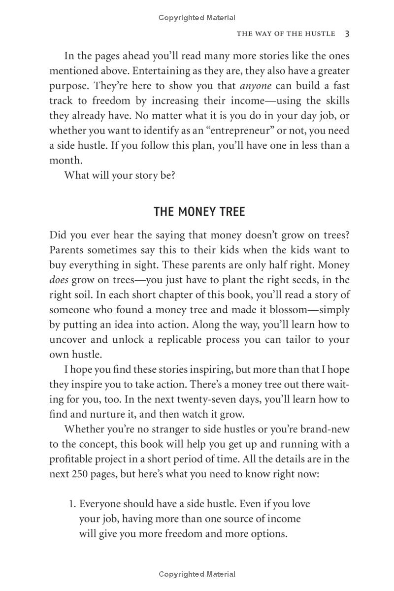 side hustle: build a side business and make extra money - without quitting your day job