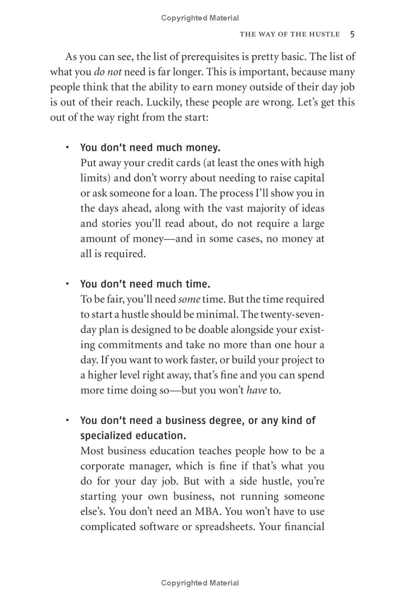 side hustle: build a side business and make extra money - without quitting your day job