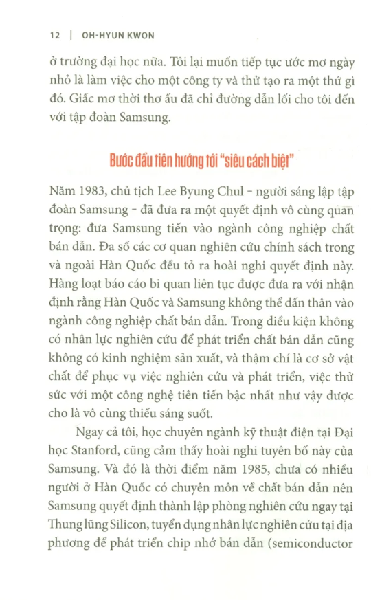 siêu cách biệt - con đường vượt trội của samsung electronics