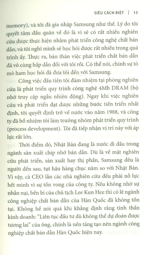 siêu cách biệt - con đường vượt trội của samsung electronics
