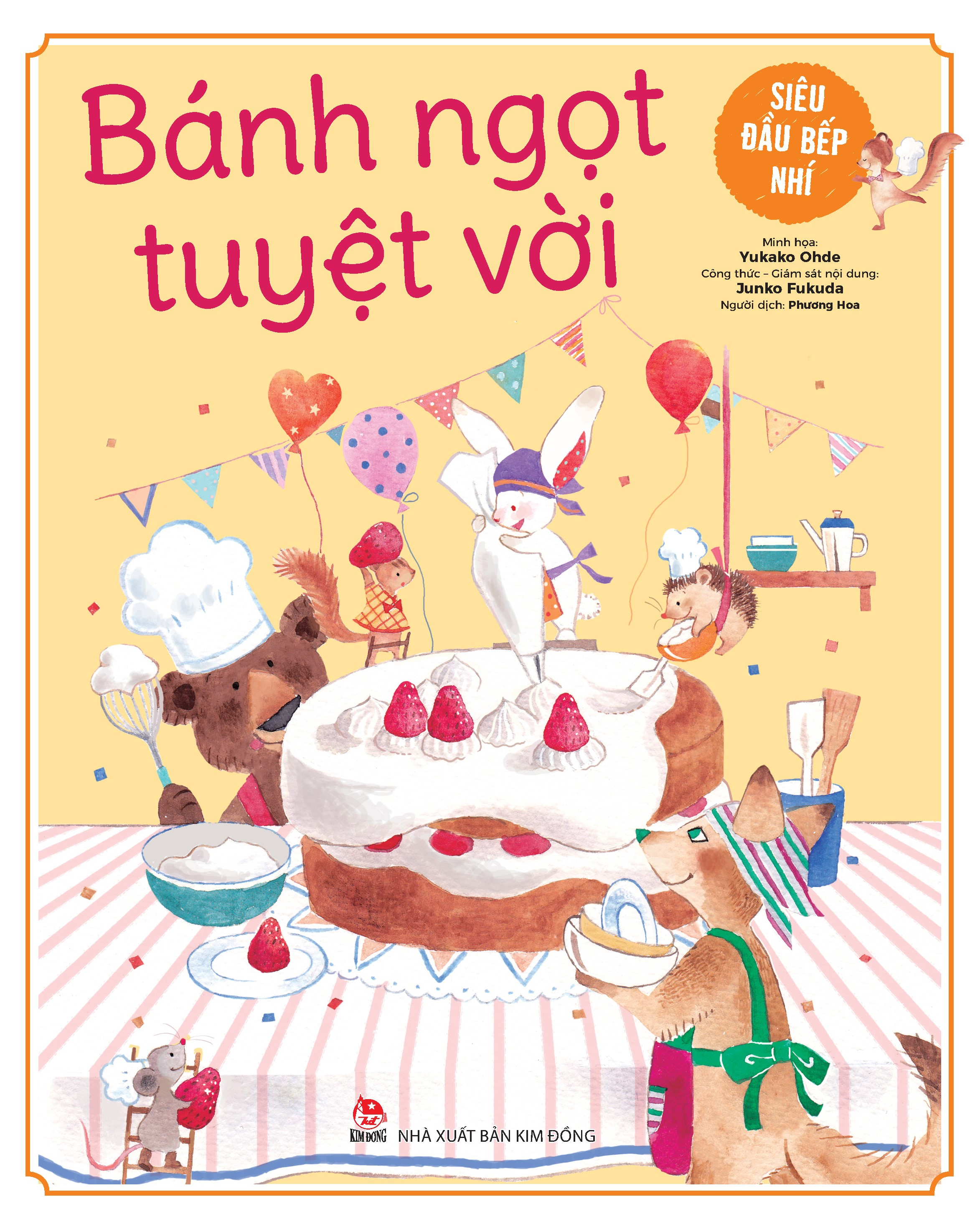 siêu đầu bếp nhí - bánh ngọt tuyệt vời