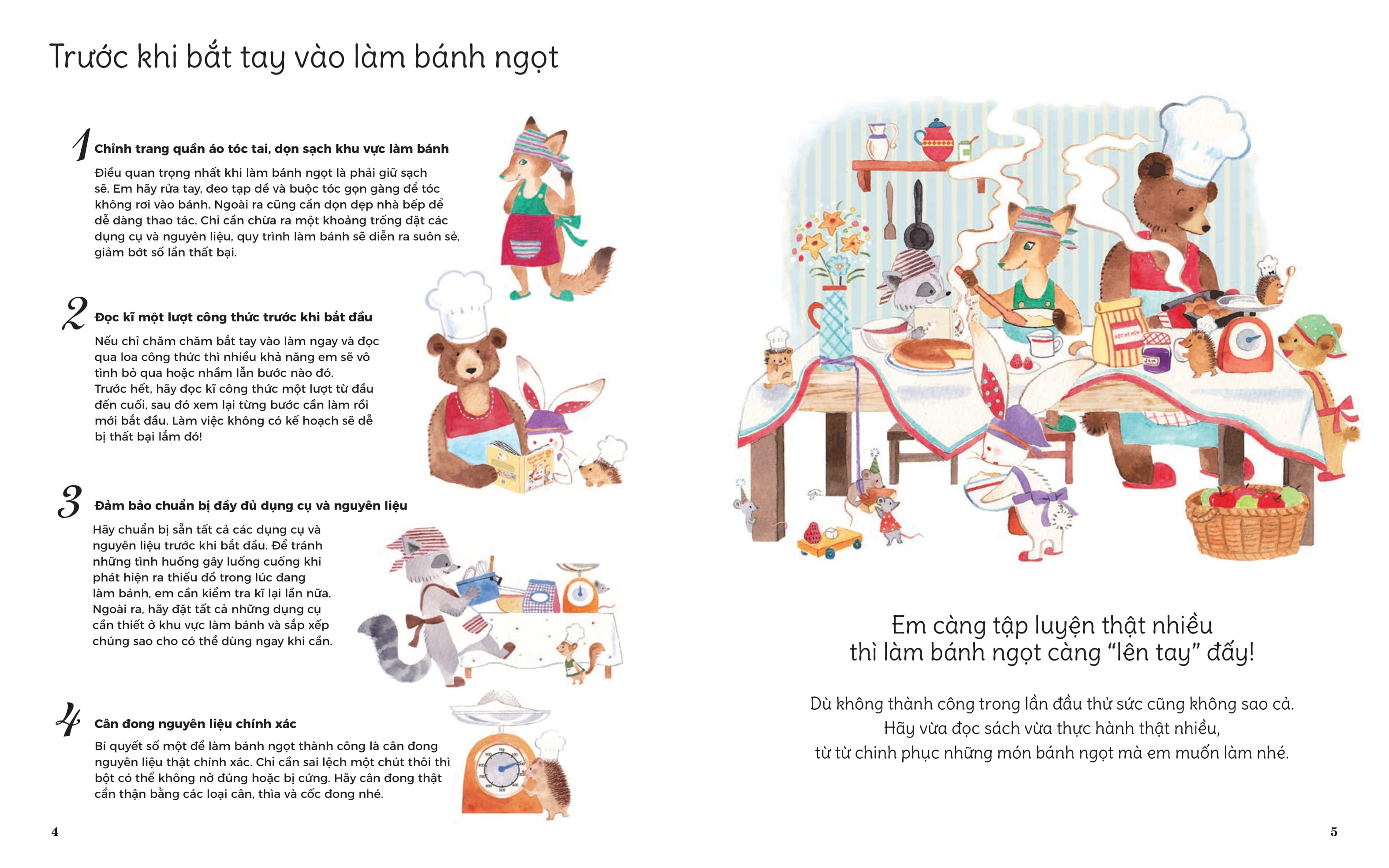 siêu đầu bếp nhí - bánh ngọt tuyệt vời