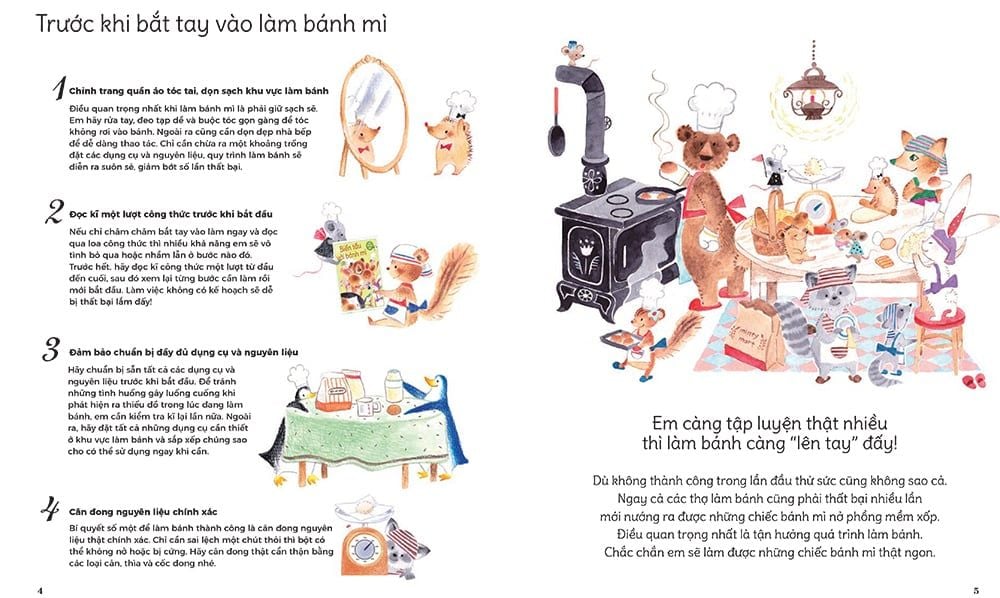 siêu đầu bếp nhí - biến tấu với bánh mì