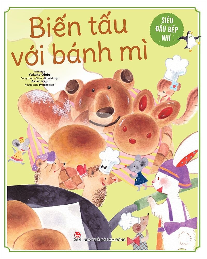 siêu đầu bếp nhí - biến tấu với bánh mì