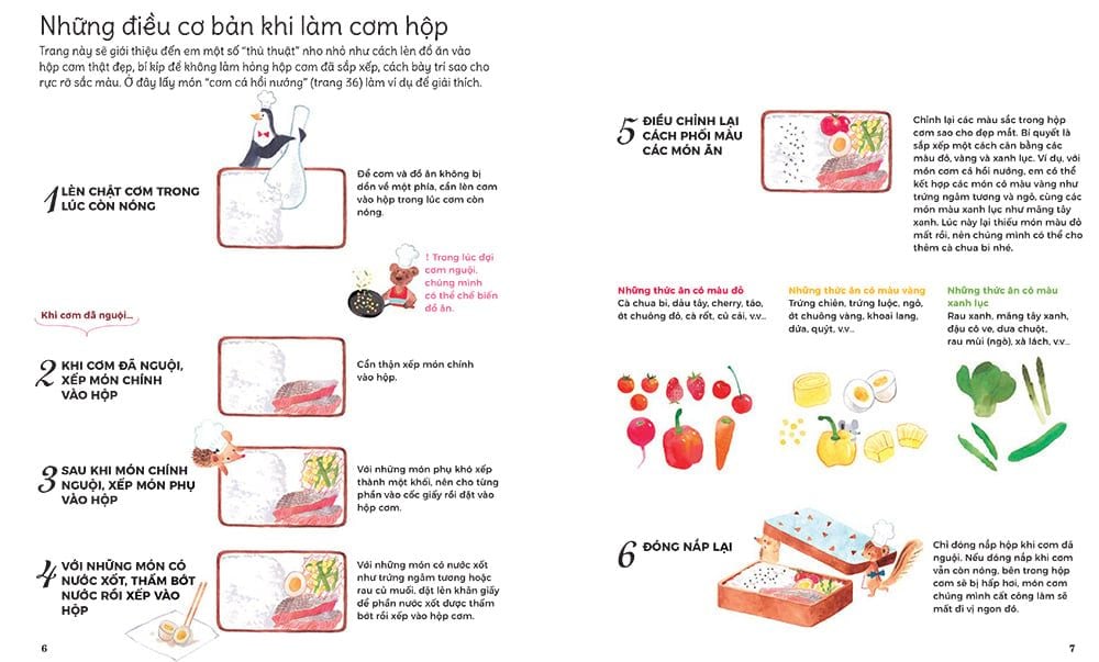 siêu đầu bếp nhí - hộp cơm háo hức