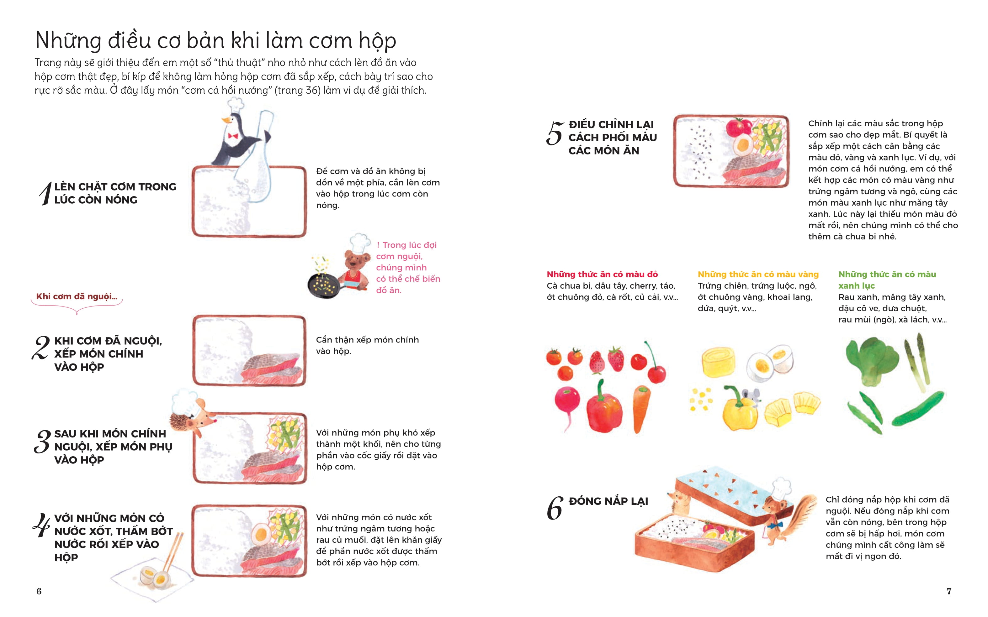 siêu đầu bếp nhí - hộp cơm háo hức