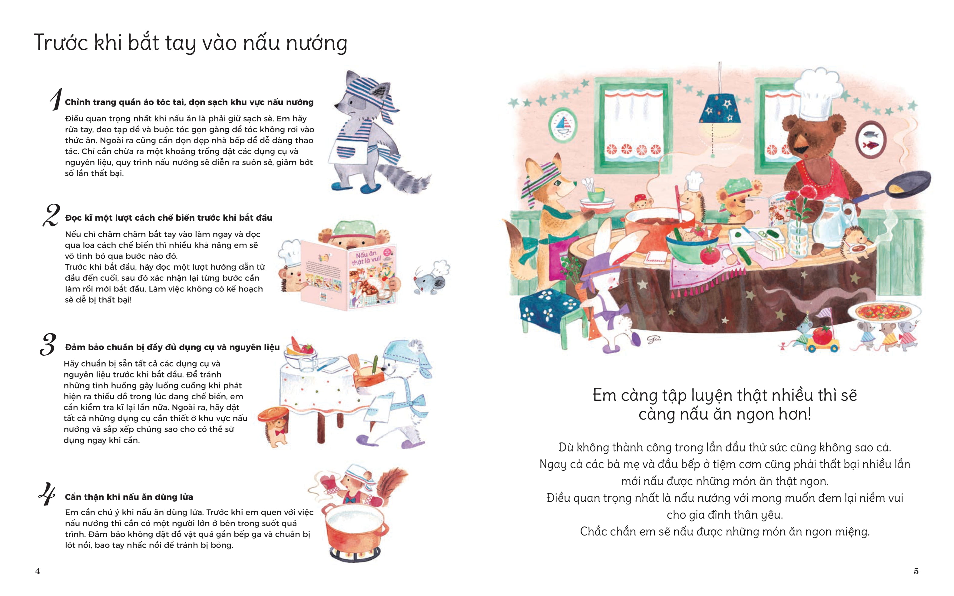 siêu đầu bếp nhí - nấu ăn thật là vui!